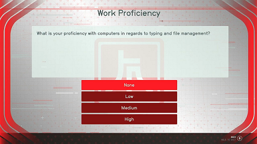 Starfield Ryujin Industries Job Application