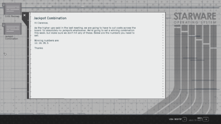 Starfield - The Almagest Jackpot Combination