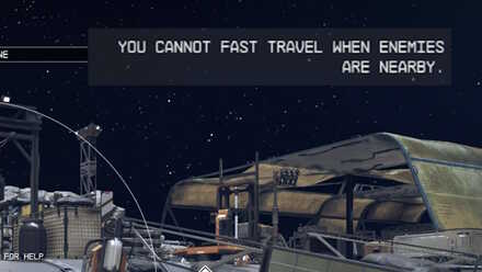 Starfield - You are Near Hostile Enemies