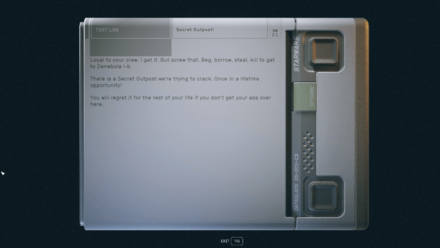 Starfield - Unlock Mantis Quest at Nova Galactic Staryard