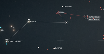 Starfield - Alpha Marae System Location