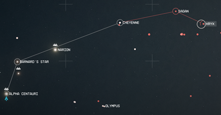 Starfield - Kryx System Location