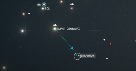 Starfield - Sakharov System Location