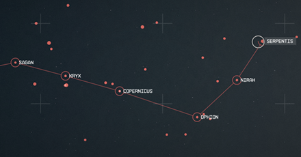 Starfield - Serpentis System Location