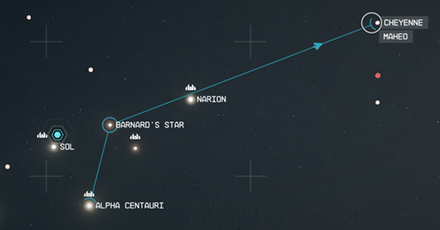 Starfield - Maheo System Location