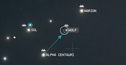 Starfield - Wolf System Location