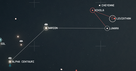 Starfield - Leviathan System Location
