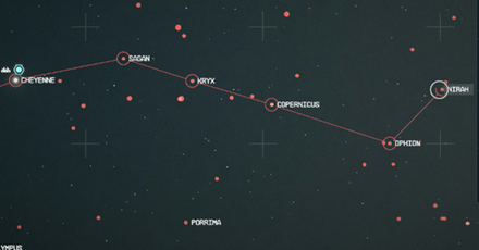 Starfield - Nirah System Location