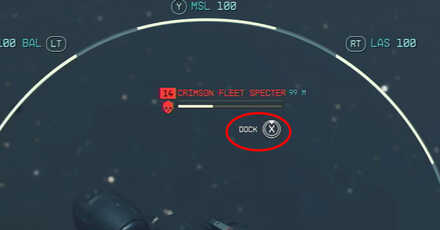 Starfield - Dock onto Ship