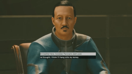 Starfield - Pay Percival