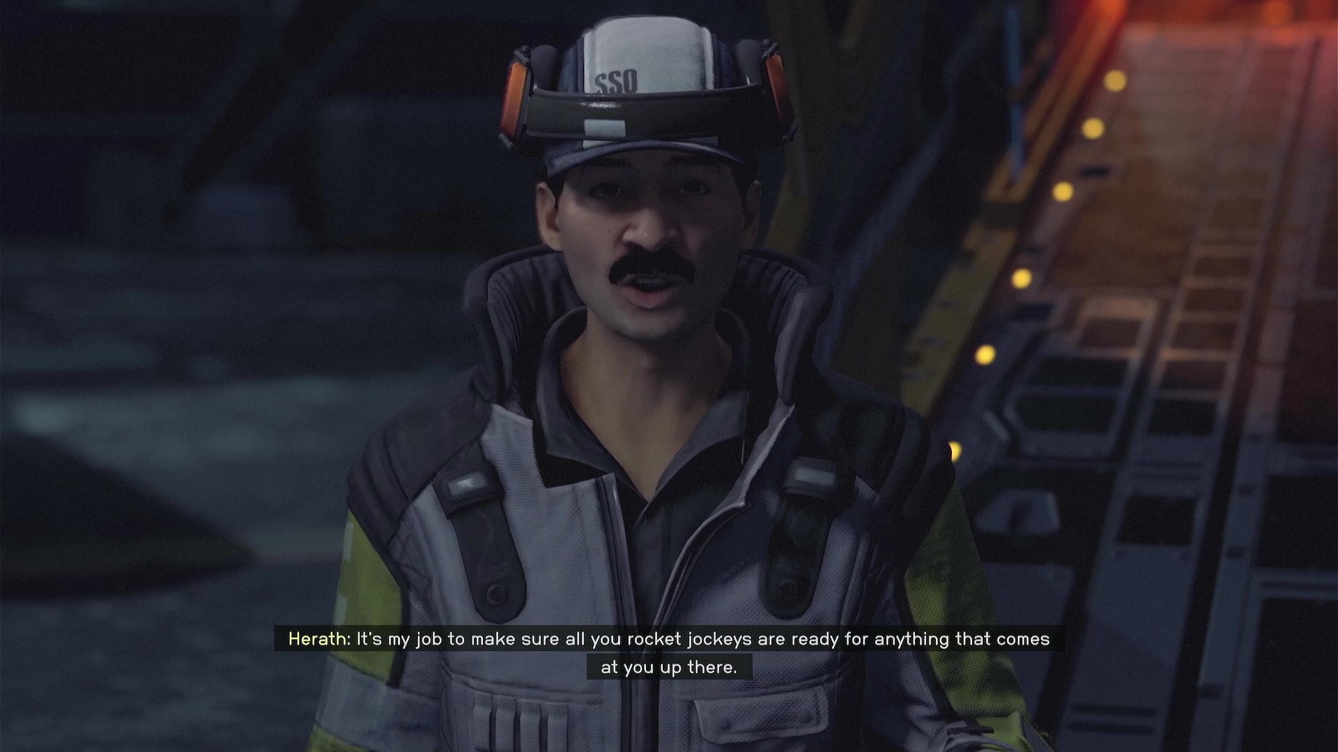 Starfield - Talk to Herath