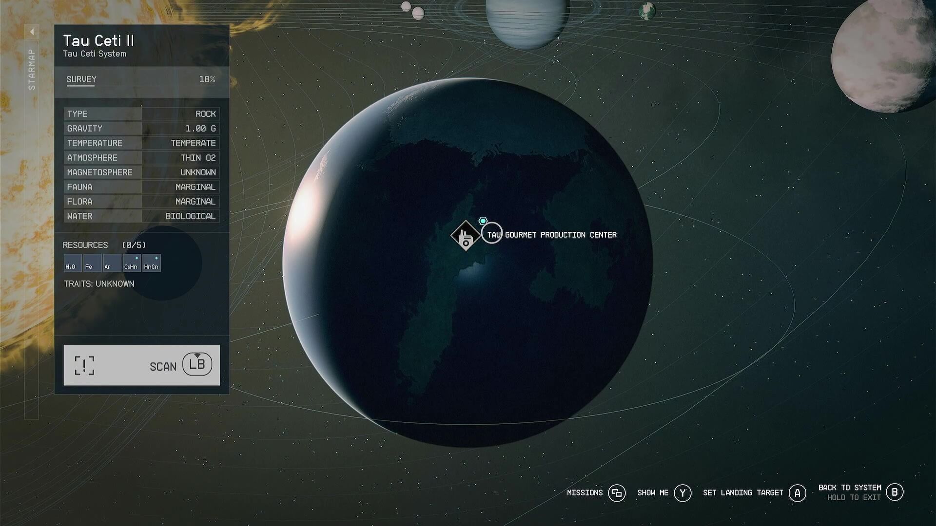 Starfield - Travel to Tau Cetti