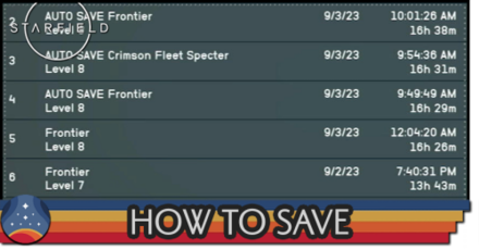 Starfield - How to Save Guide
