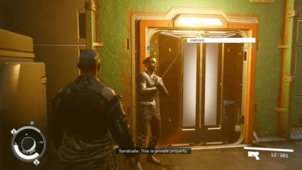 Starfield - Acquire a Warehouse Key from the Syndicate