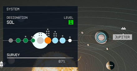 Starfield - Jupiter Planet Location