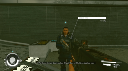 Starfield - Speak to the Officer in Charge