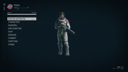 Starfield - Severity Indicates If You Have Multiple Afflictions