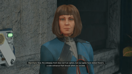 Starfield - Speak with Macintyre