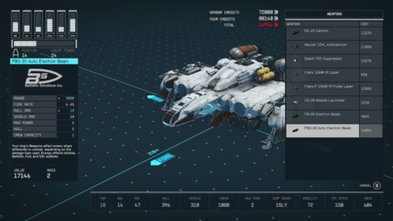 Starfield - Upgrade Ship Parts