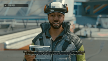 Starfield - New Atlantis Space Service Technician Location