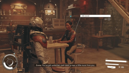 Starfield - Emma Wilcox in The Rock