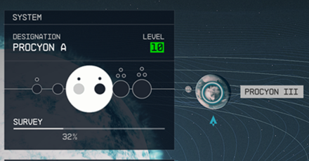 Starfield - Procyon III Planet Location