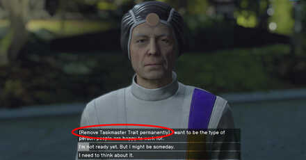 Starfield - Remove Traits