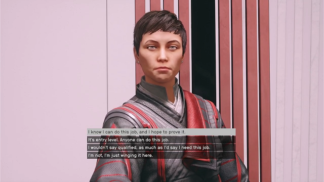 Starfield - Imogene interview