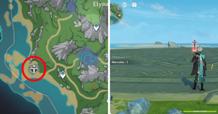 Genshin - Verdict of Blades Event Location