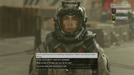 Starfield - Recruiting Lin