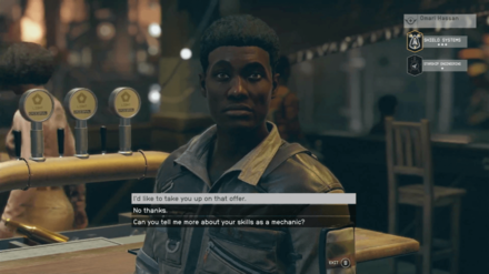 Starfield - Recruiting Omari Hassan