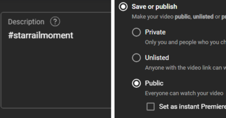 Honkai Star Rail - How to Upload Videos 2