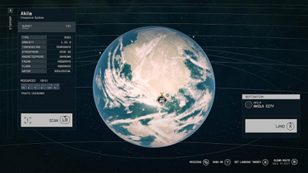 Starfield - planet Akila