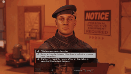 Starfield - Gain Access to the Barracks