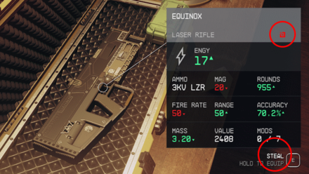 Starfield - Steal Items That Have the Steal Icon and Prompt