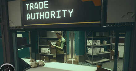 Starfield - Sell and Buy from Trade Authority