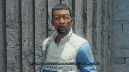 Starfield - A Legacy Forged - Speak to Percival and Hadrian