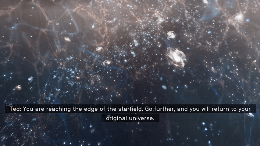 Starfield - Walking Away From The Unity