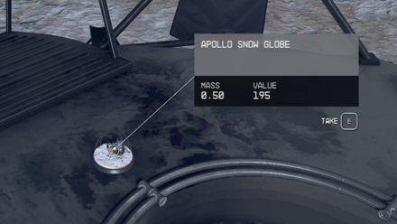 Starfield - Snow Globe Location