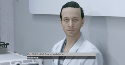 Starfield - Ask the Doctor to Cure Addiction