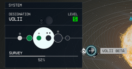Starfield - Volii Beta Planet Location