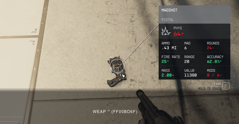 Starfield - Get Weapon and Reference ID