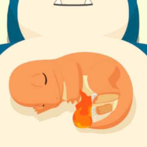 Pokemon Sleep - Atop-Belly Sleep