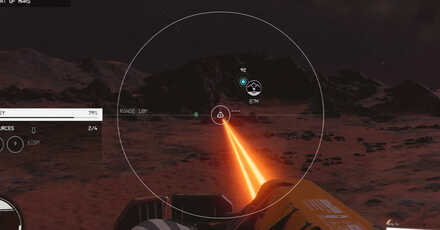 Starfield - Aim Down Sights while Mining