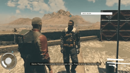 Starfield - Talk to Davis Wilson