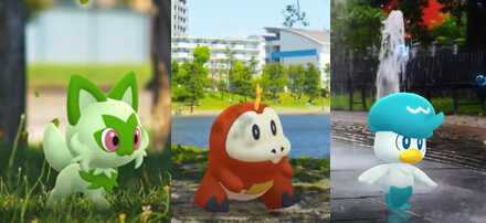 Pokemon GO - Paldean Starters