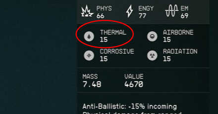 Starfield - Thermal Resistance