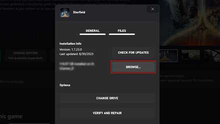 Starfield - Find the Game Installation Directory
