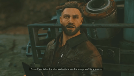 Starfield - Talk to Trevor