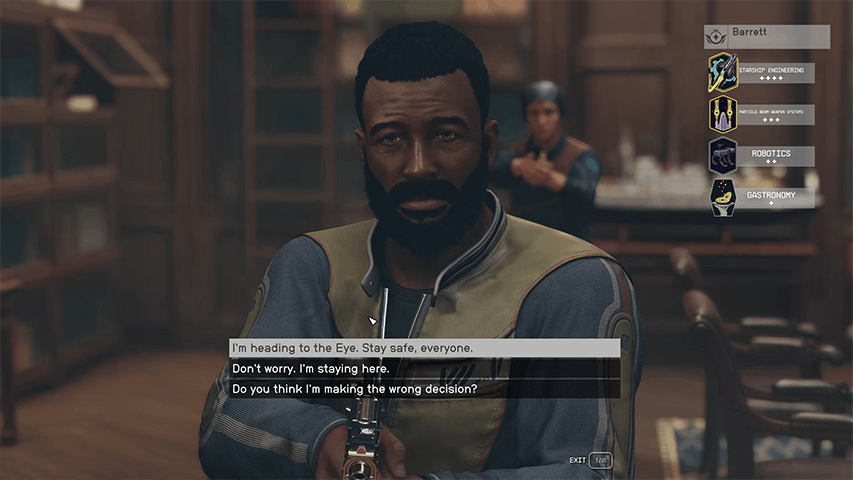 Starfield - Defend Lodge or Go to the Eye